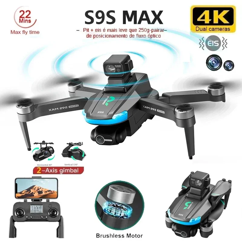 Drone Camera Hd - ใหม่S9S MAX MINI Drone 4K 2