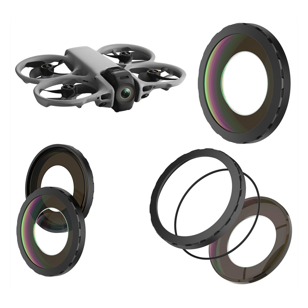 Drone Camera Action - เลนส์ทดแทนสำหรับโดรน DJI Avata 360 ชุดอุปกรณ์เปลี่ยนเลนส์พาโนรามา