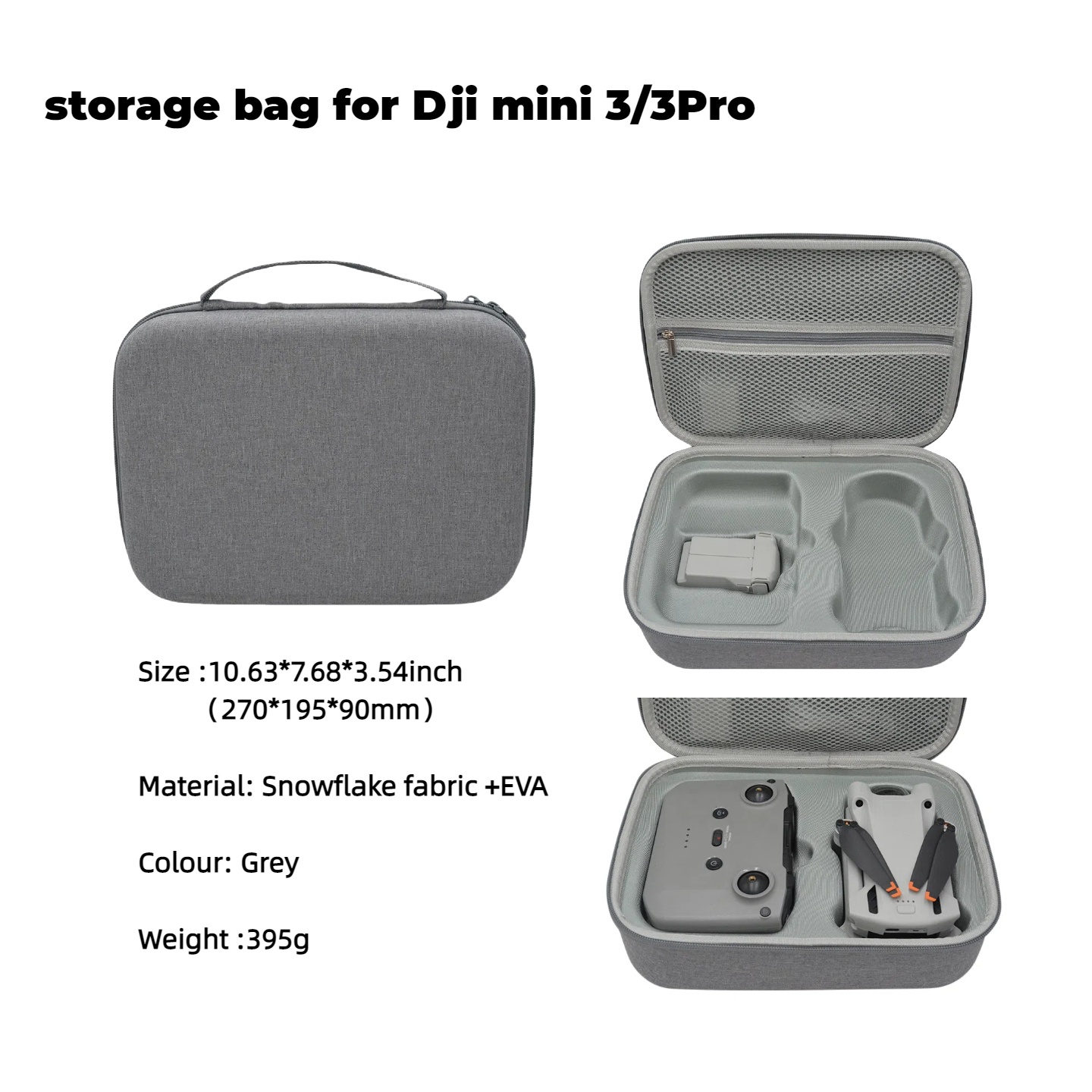 Dji Drone Mini 3 - กระเป๋าโดรน EVA แข็งสำหรับ DJI Mini 3/มินิ