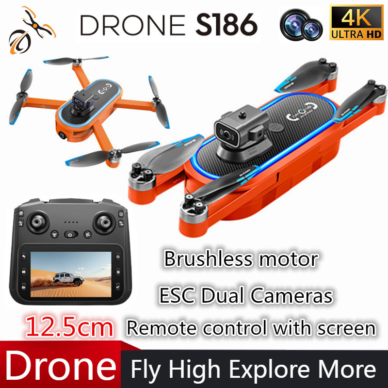 2025 S186 Drone Professional 4 - Drone Camera Professional บทวิจารณ์และราคา
