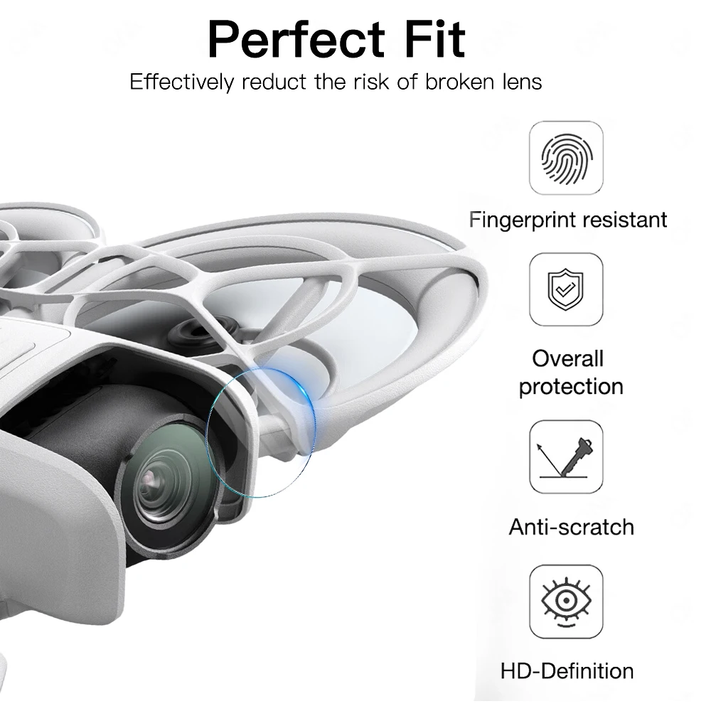 10/5/1PCS กระจกนิรภัยป้องกันเล - Drone Camera Filter บทวิจารณ์และราคา