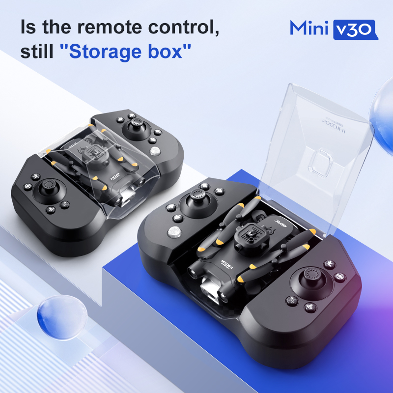 Mini V30 WiFi FPV Drone 4K HD  - Drone Camera Mount บทวิจารณ์และราคา