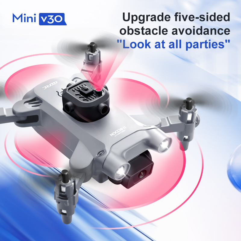 Mini V30 WiFi FPV Drone 4K HD  - Drone Camera Mount บทวิจารณ์และราคา