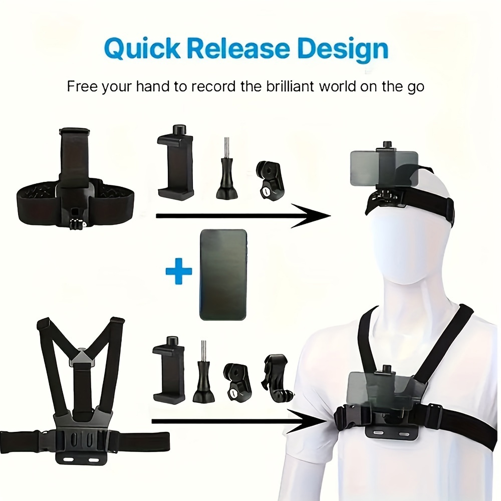 สายรัดหน้าอกสำหรับโทรศัพท์มือถ - Drone Camera Action บทวิจารณ์และราคา