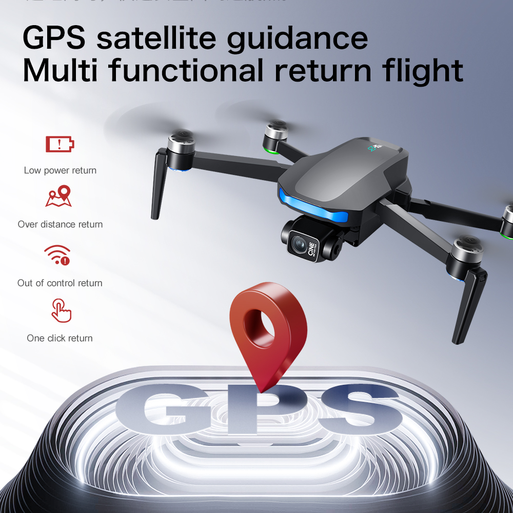 โดรน Lenovo GPS S-X1 กล้อง 8K  - Drone Camera With Gimbal บทวิจารณ์และราคา