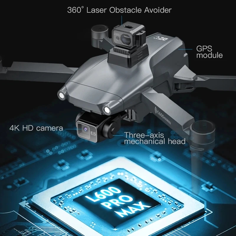 L600 PRO MAX GPS Drone Profess - Drone Camera Professional บทวิจารณ์และราคา