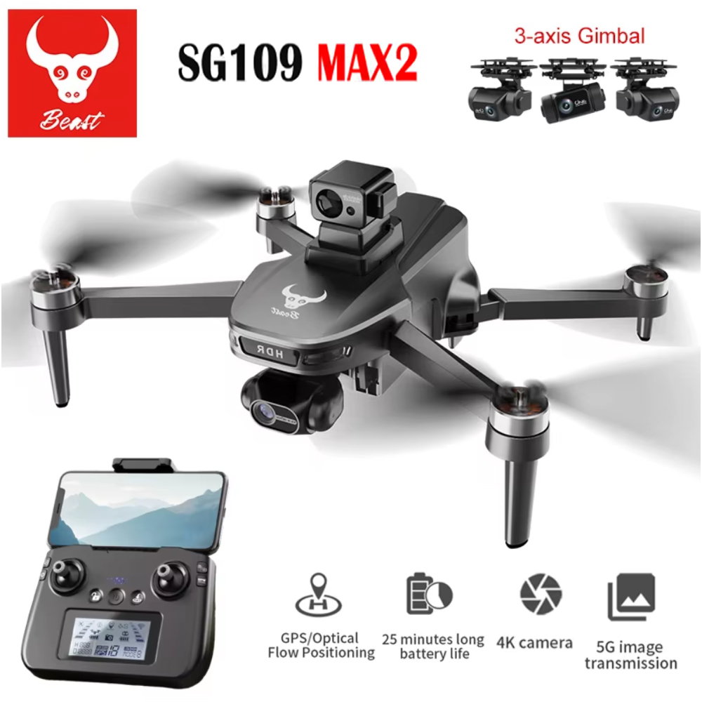 SG109 MAX2 Professional FPV 8K - Drone Camera 4K บทวิจารณ์และราคา