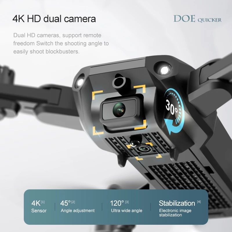 โดรนขนาดเล็ก4K V23 4DRC ใหม่พร - Drone Camera 4K บทวิจารณ์และราคา
