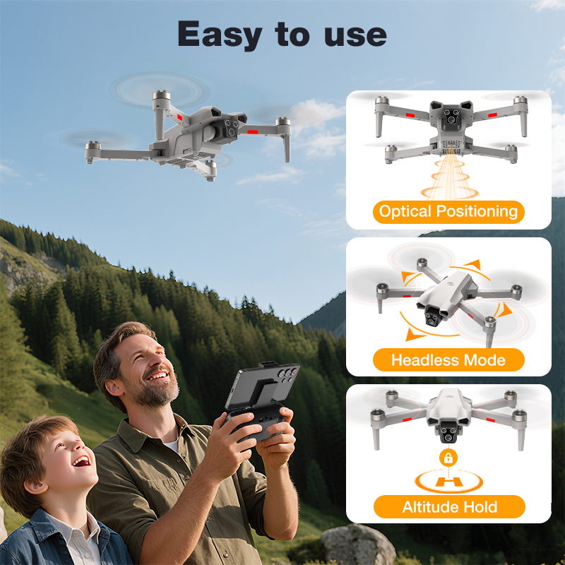 โดรนรุ่นใหม่ L017 Pro Brushles - Drone Camera Mount บทวิจารณ์และราคา